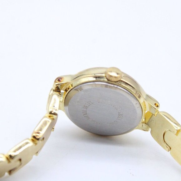 Vintage J.B Champion Watch Womens Gold Tone Stainless Steel Classic Gold Dial - Picture 8 of 8
